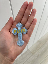 Load image into Gallery viewer, Personalised Easter Candles Style #4 Cross
