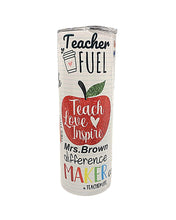 Load image into Gallery viewer, TEACHER 590ML PERSONALISED TUMBLER
